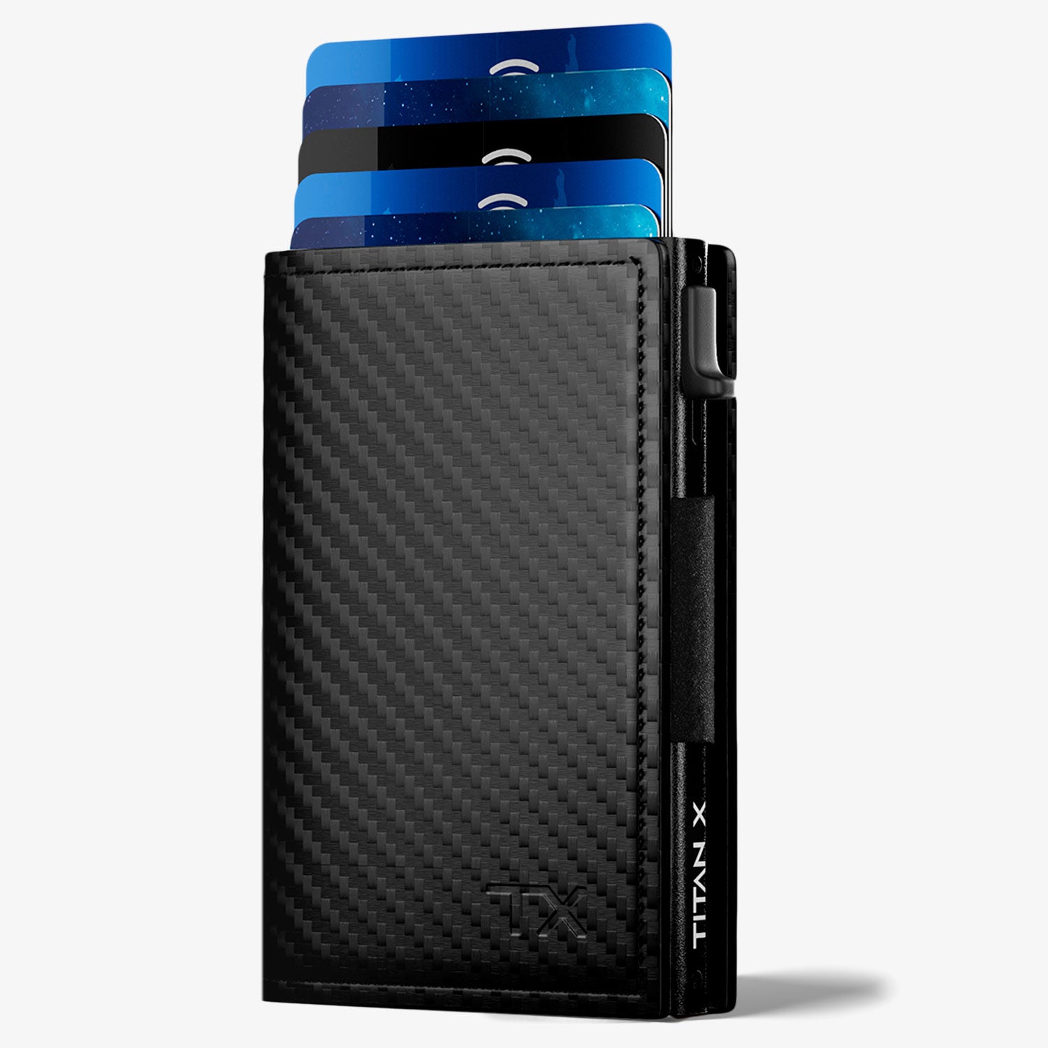 Trifold Edition TITAN X Front View, Carbon Fiber