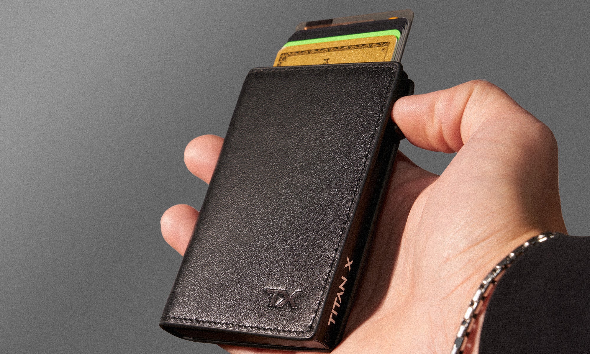 titan x wallet trifold easy card access