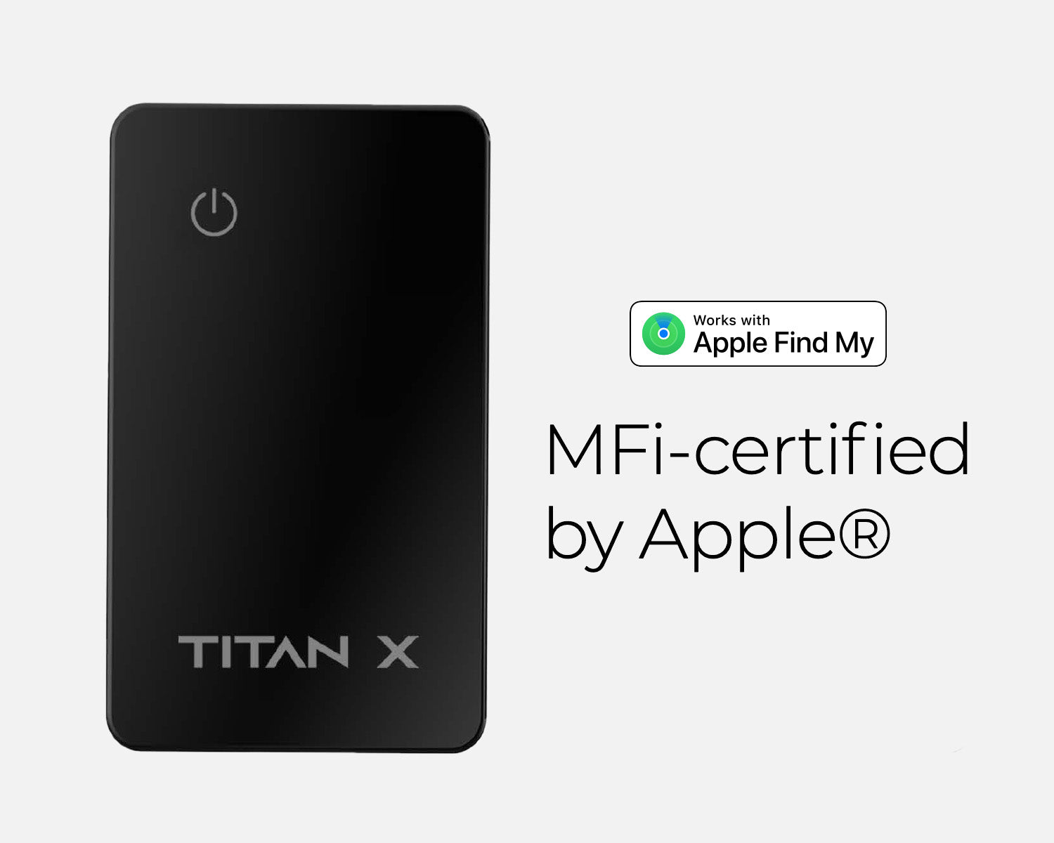 Finder Card I Works with Apple®'s FindMy® App