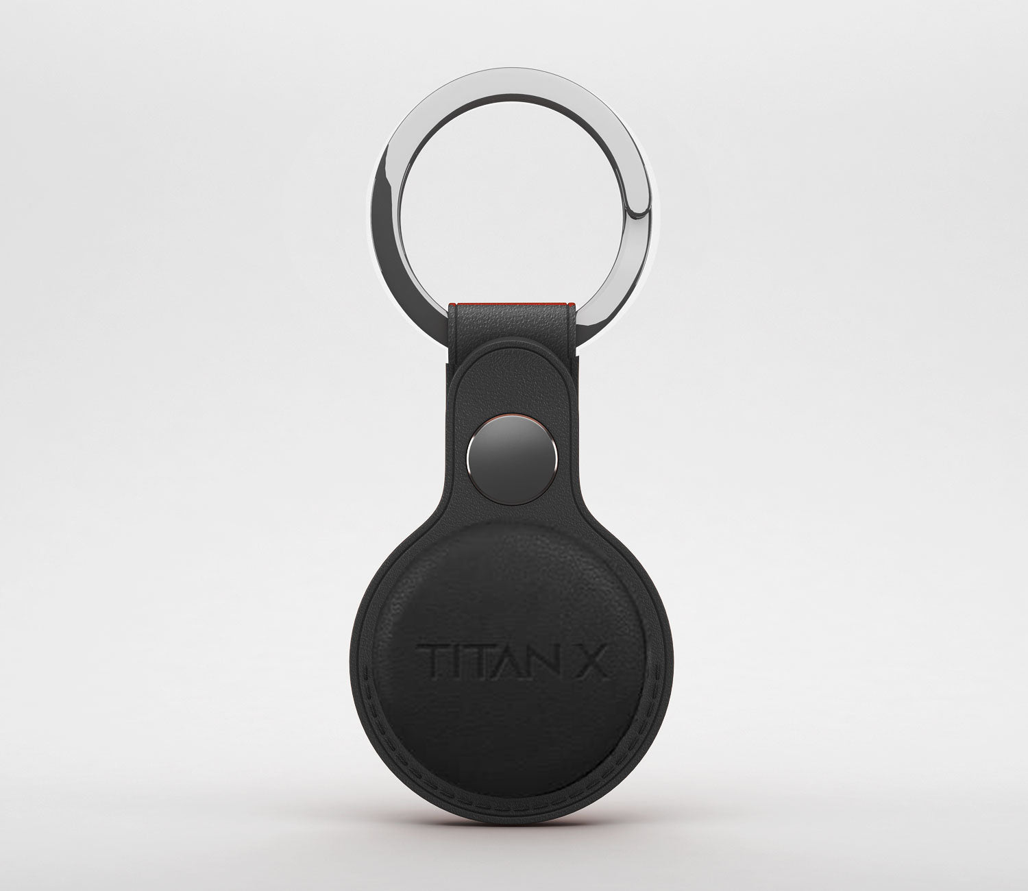 Airtag Leather Keychain