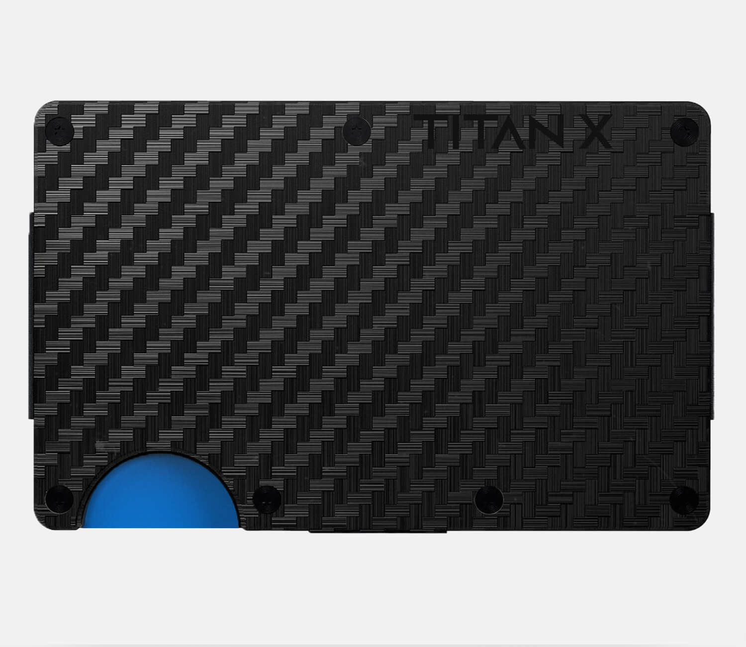 TITAN X Wallet Carbon Fiber | Minimalist Slim Metal anti RFID Wallet For Men | Front Pocket Minimalist and SlimPro Edition