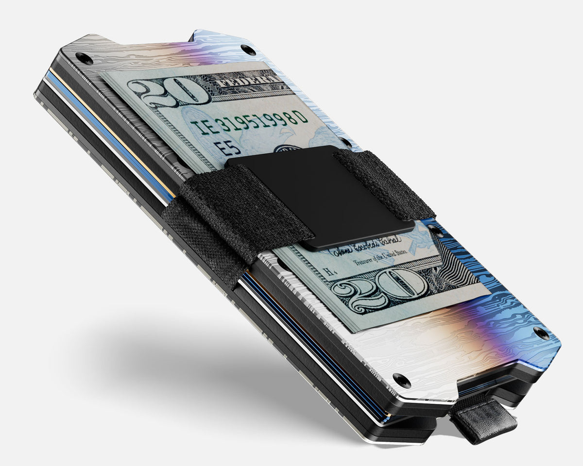 Slide Wallet Ridge Pro Slide Wallet | RFID-blocking Metal Wallet