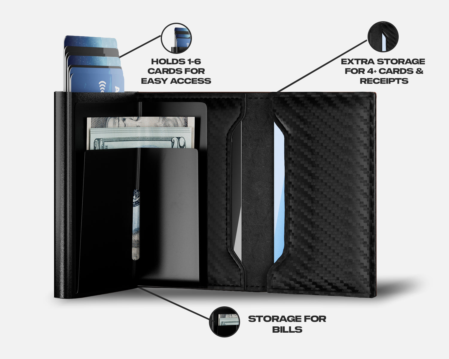 airtag 3個 Trifold AirTag Edition Wallet | TITAN X