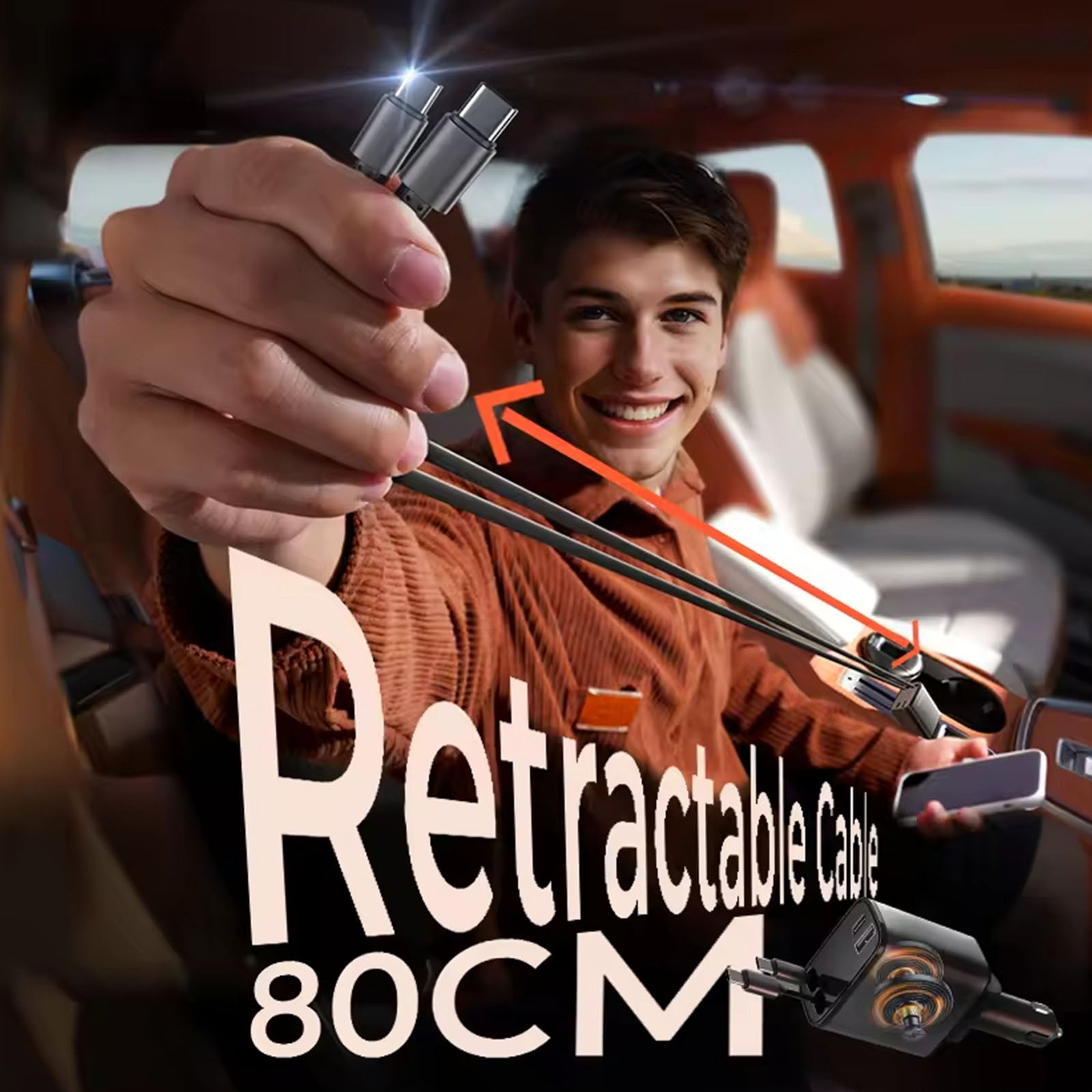 4-in-1 Car Charger