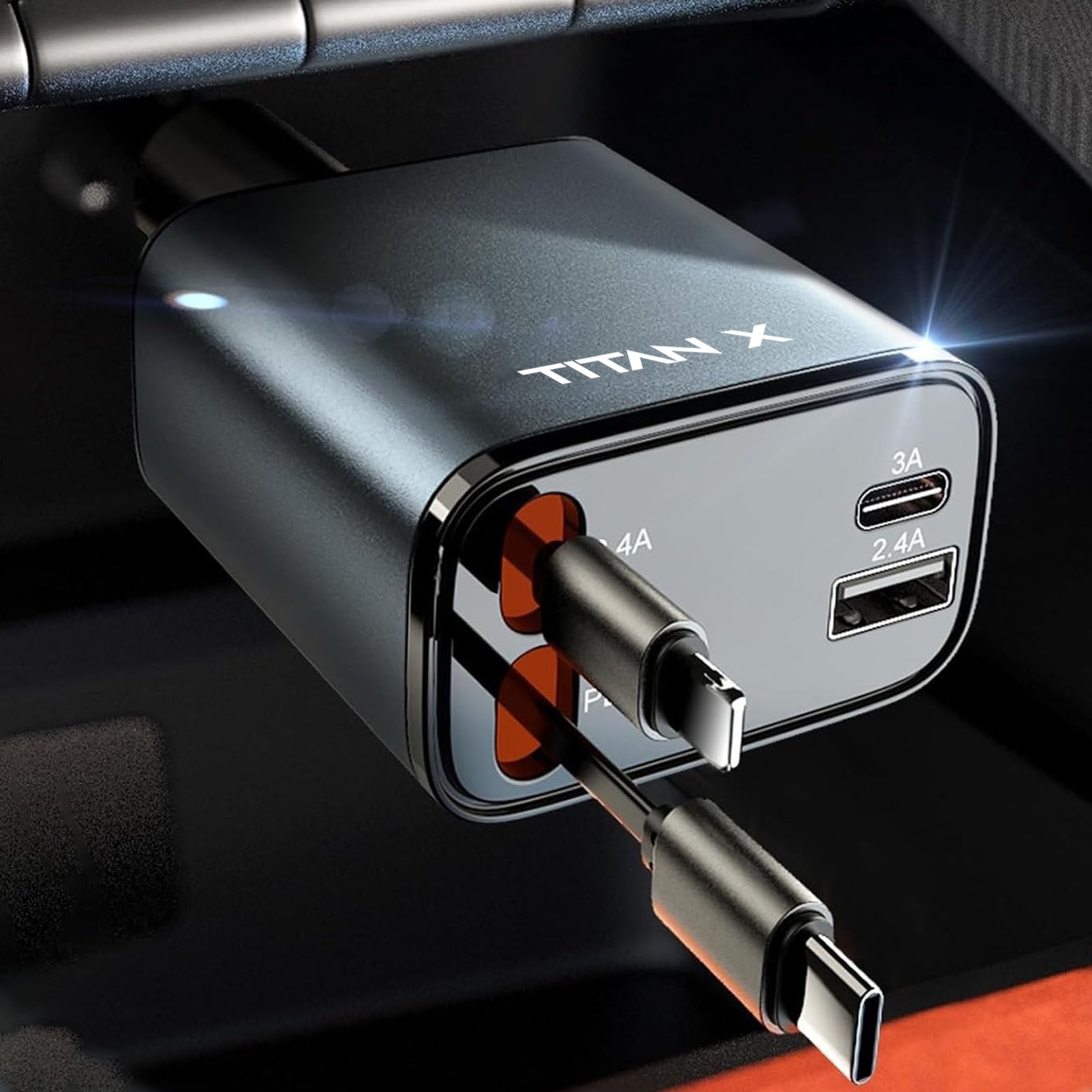 4-in-1 Car Charger